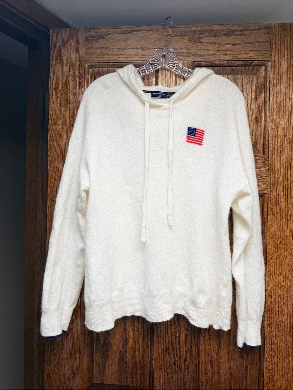 Vineyard Vines Seaspun Cashmere Americana Hoodie Sweater